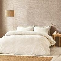 Yard Boucle Textured Duvet Cover Set