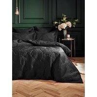 Paoletti Palmeria Quilted Duvet Cover Set