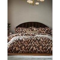 Furn Leopard Multi Duvet Set- Single