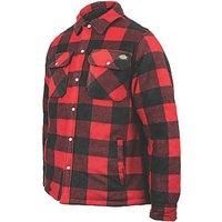 Dickies Portland Padded Work Shirt Lumberjack Casual "Shirt" SH5000 Red XL-4XL