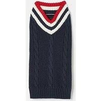 Rosewood Joules Dawson Navy Knit Jumper for Dogs, Small, Washable, Warm and Comfy Winter Sweater for Small Dogs