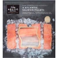 Arctic Royal 4 Atlantic Salmon Fillets 520g