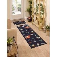 Very Home Seasons Greetings Mat & Runner Set