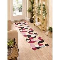 Very Home Purple Geo Mat & Runner Set