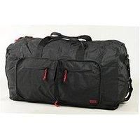 ROCK Members Large Ultra Lightweight Foldaway Holdall - Black