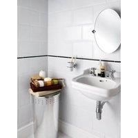 Wickes Bevelled Edge White Gloss Ceramic Wall Tile 300 x 200mm