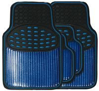 Streetwize Heavy Duty Car Mat Set - Blue.