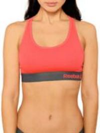 Reebok Womens Mina Sports Crop Top Bra Fitness Gym Yoga Crossfit Running.SIZE S.