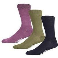 Wrangler 3-Pack Crew Socks - Multi