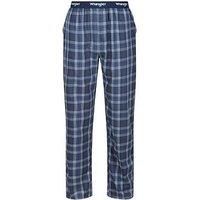 Wrangler Woven Check Pyjama Bottoms - Blue