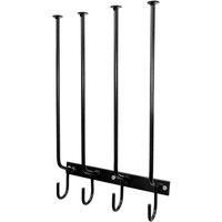 Boot Rack 56 cm Wellington With Four Hooks Holds Two Pairs Steel Garden Pride