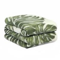 Dreamscene Tropical Leaf Polar Fleece Blanket Soft Throw Over Sofa Bed Chair