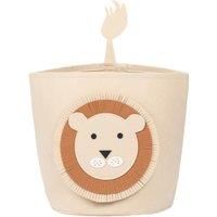 Storage Basket Toy Clothes Felt Shoe Kids Organiser Animal Space Saving Hamper