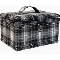 Korbond Hamilton Tartan Regular Sewing Basket