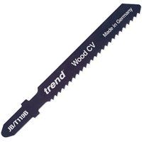 Trend Professional Jigsaw Blade - For plastics and acrylics, pack of 5