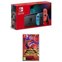 Nintendo Switch Neon Console 1.1 & Pokemon Scarlet