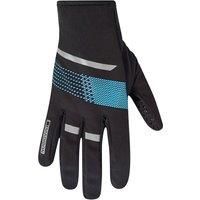 Madison Element Softshell Gloves Black/Blue Curaco