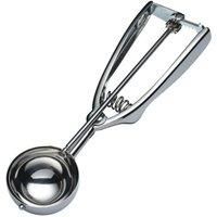 KitchenCraft Ice Cream Scoop with Trigger, Stainless Steel, 4.9 cm