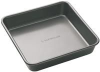 MasterClass Square Baking Tin/Small Roasting Pan with PFOA Free Non Stick, Heavy Duty Carbon Steel, 23 x 23 cm