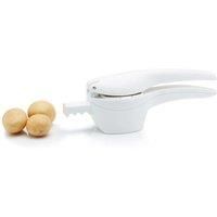 KitchenCraft Plastic Potato Ricer / Puree Maker with 2 Stainless Steel Blades in Gift Box, White, 36 x 10 x 10 cm