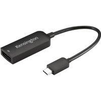 Kensington CV5000DP USB-C 4K / 8K DisplayPort 1.4 Adapter, Supports 8K Video, DP Cable, Universal Compatibility, Premium Quality Computer Adapter (K34680WW)