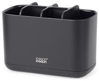 Joseph Joseph Easy-Store - Toothbrush Holder Caddy, Bathroom Storage, Large, Matt Black