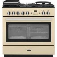 Rangemaster Professional Plus FX PROP90FXDFFCR/C Free Standing Range Cooker in Cream / Chrome