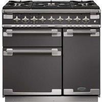 Rangemaster ELS90DFFSL Elise 90 Dual Fuel Range Cooker 108470, SLT