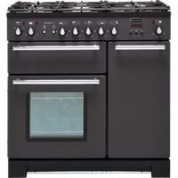 Rangemaster Toledo + TOLP90DFFSL/C Free Standing Range Cooker in Slate