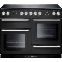 Rangemaster NEX110EICB/C Nexus 110cm Induction Range Cooker - Charcoal Black/Chrome