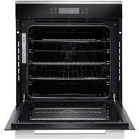 Rangemaster RMB6013BL/SS Black and Stainless Steel Built-In Electric Single Oven