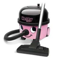 Numatic HET200 Hetty Bagged Cylinder Vacuum Cleaner Powerful Hoover 9L 620w Pink