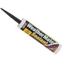 Everbuild Everflex Weather Mate - Gap Filler and Adhesive, Black, 295 ml