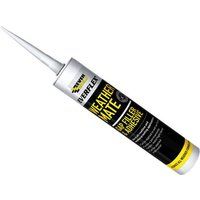 Weather Mate Gap Filler Adhesive 295ml Roofs Gutter Doors Frames Steels Bitumen