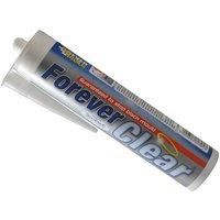 Everbuild Forever Anti-Mould, Superior Hygienic Silicone Sealant for Areas of High Humidity - Clear - 295ml