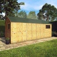 Mercia 18' x 10' Premium Shiplap Reverse Apex Workshop