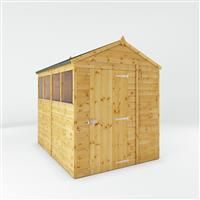 Mercia 8' x 6' Shiplap Apex Shed