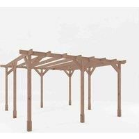 Mercia 4M X 4M Trent Pressure Treated Pergola