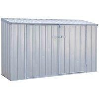 Mercia Absco 2.26m x 0.78m Zinc Bike Store