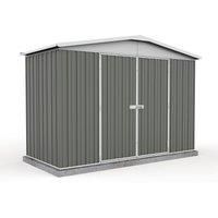 Mercia Absco Regent 10 X 5 Apex Metal Shed - Woodland Grey