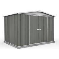 Mercia Absco Regent 10 X 7 Apex Metal Shed - Woodland Grey