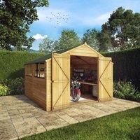 Mercia 15x10ft Overlap Apex Wooden Workshop Shed