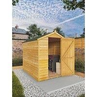 Mercia Overlap Apex Windowless Value Shed - 7 x 5ft