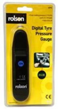 ROLSON DIGITAL TYRE PRESSURE GAUGE AIR PRESSURE CHECKER