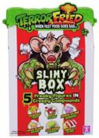 Terror Fried 08094 Slimy Box, When Fast Food Goes Bad, Gross collectables with Slime, Boys Aged 4-10, Multiple Compound Play, Multicolour