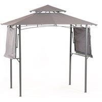 SunTime BBQ Garden Patio Gazebo with Adjustable Eaves