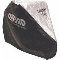 Oxford Aquatex Outdoor Triple Bike Cover - 200 x 105 x 110cm - Black/Silver