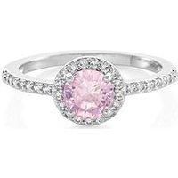 Buckley London The Carat Collection - Pink Halo Ring