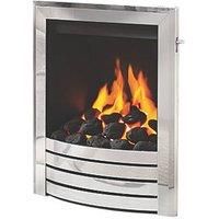 Be Modern Vortex Inset Radiant Deepline Gas Fire Chrome Design Trim Smartslide Control…