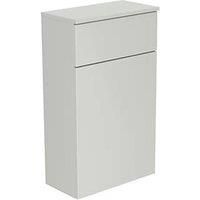 Newland 500mm WC Unit & Worktop - Pearl Grey